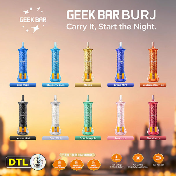 Geek Bar Burj 80K Disposable Vape