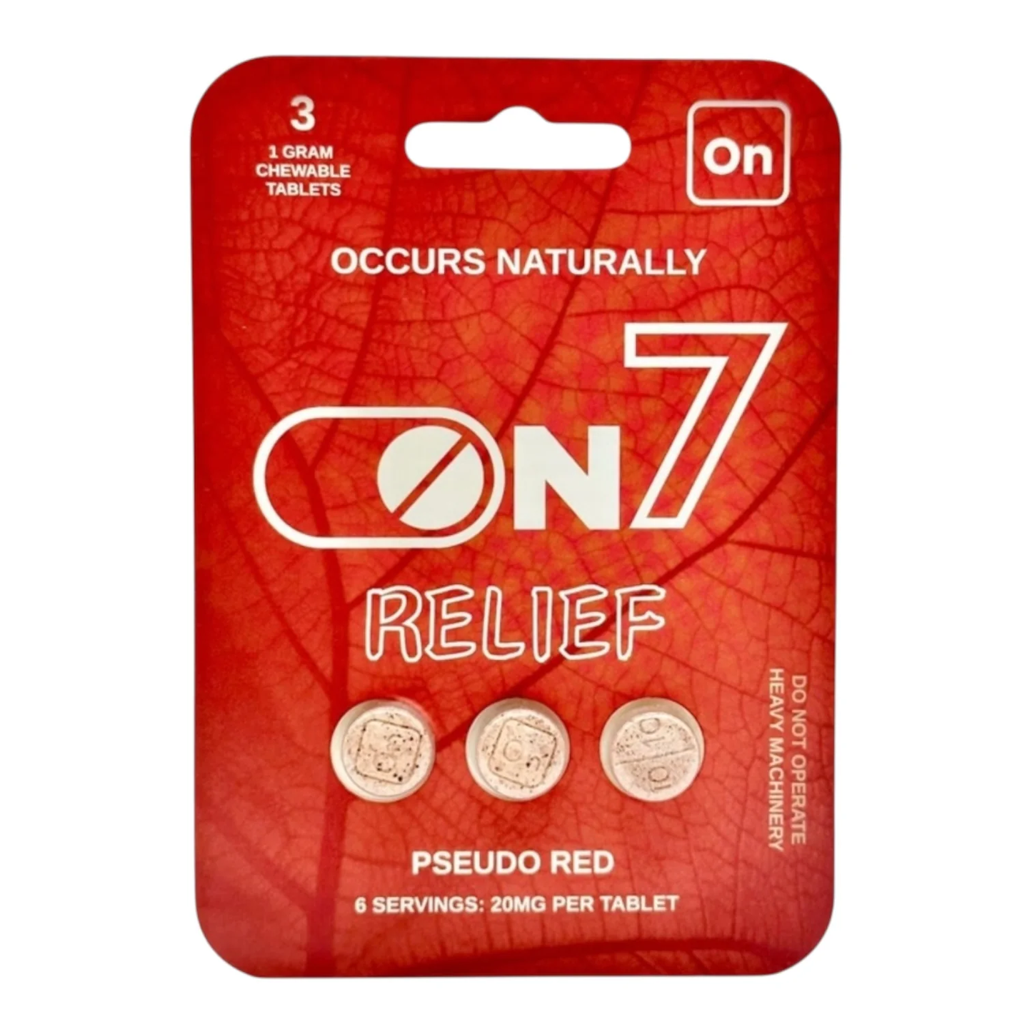 On7  7OH Kratom Extract Tablets (20 mg/tablet)