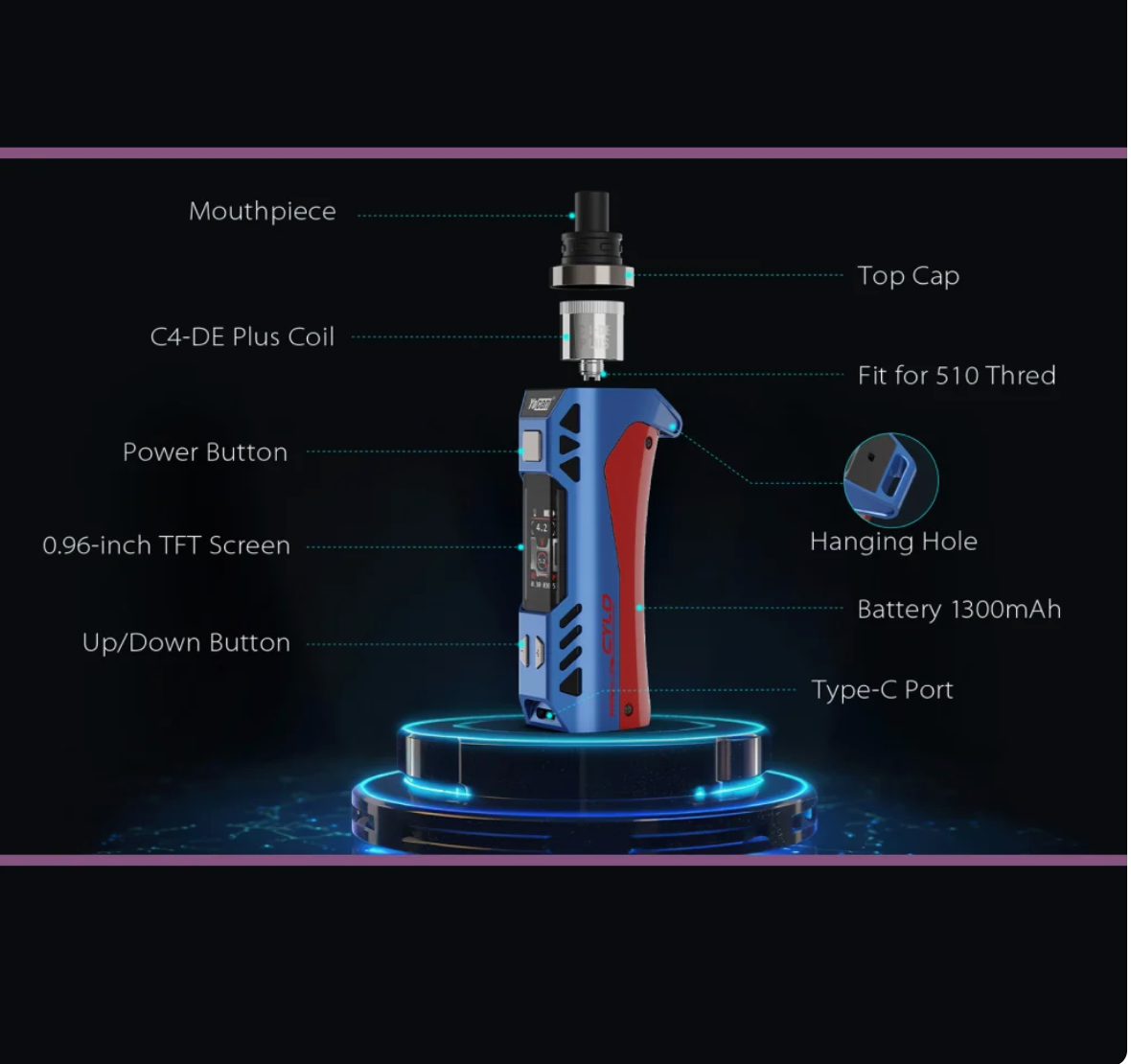 Yocan Cylo Wax Vaporizer