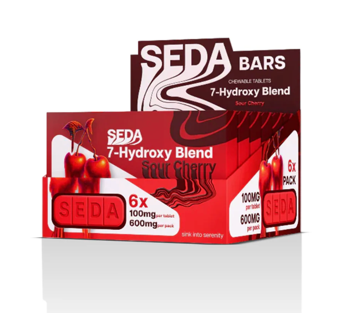 SEDA Bars 6ct 7OH Chewable Tabs 600mg