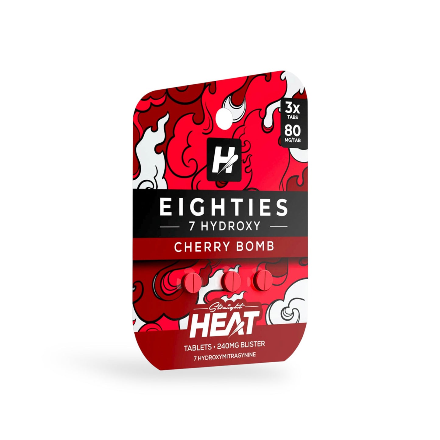 Straight Eighties 7-Hydroxie Tabs (3X tabs 80 mg per tab)
